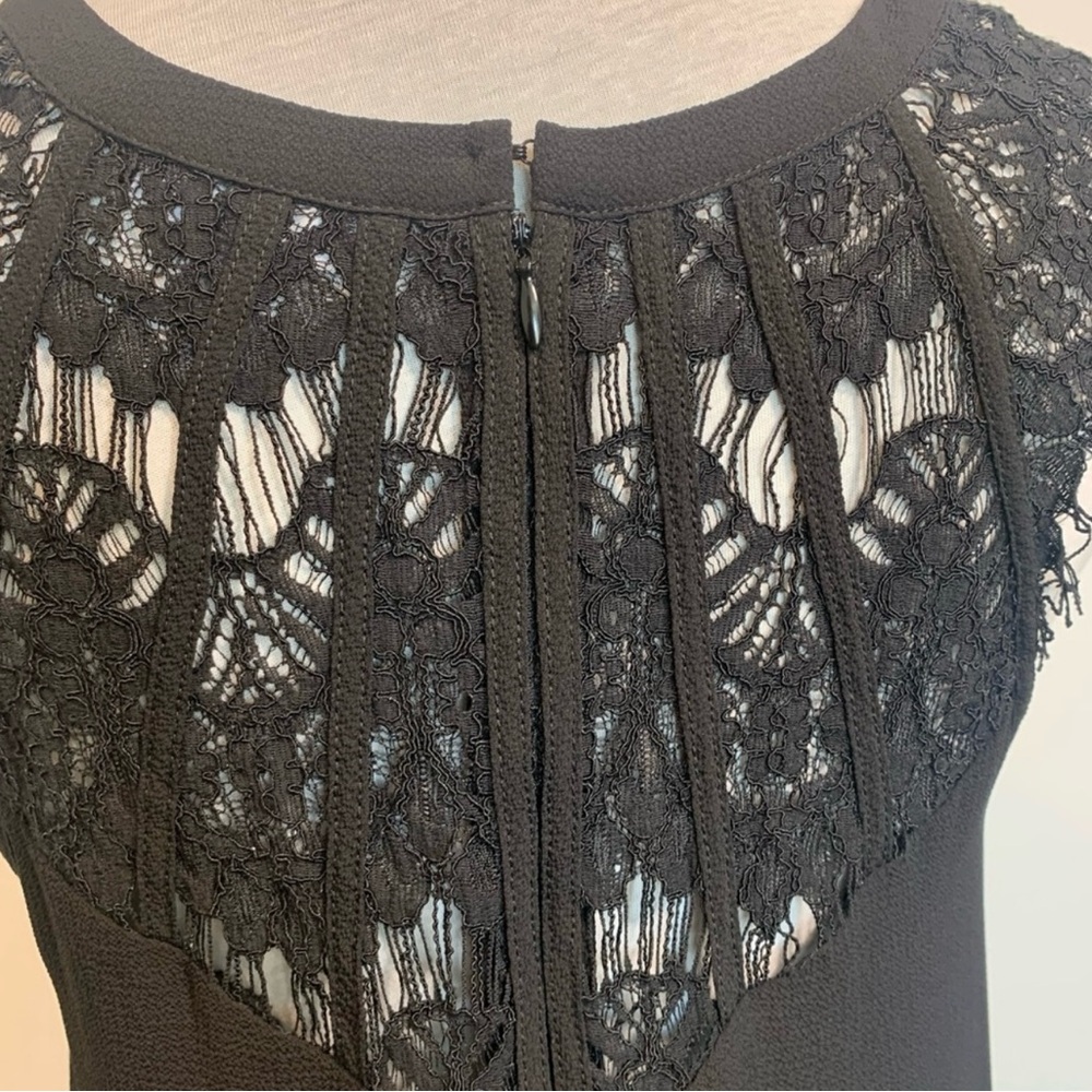 41 Hawthorn Black Lace Sleeveless Blouse – Size M - Picture 7 of 8